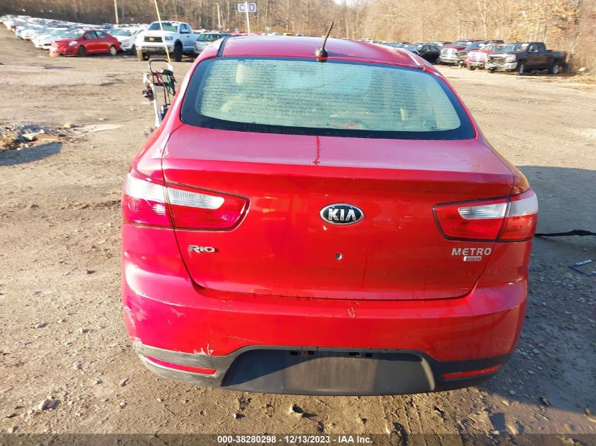 2014 KIA RIO LX - KNADM4A39E6415504