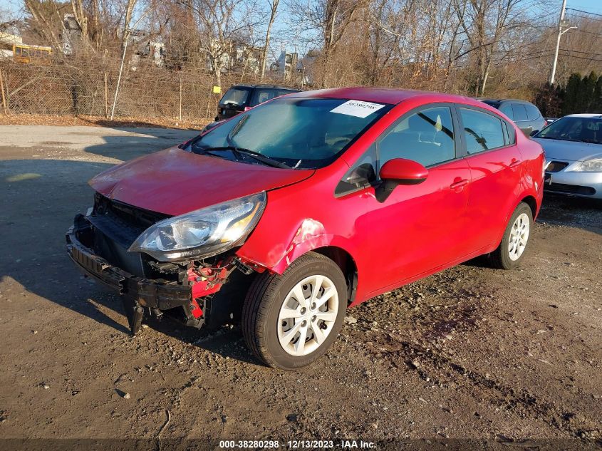 2014 KIA RIO LX - KNADM4A39E6415504