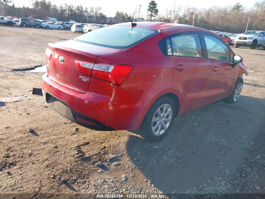2014 KIA RIO LX - KNADM4A39E6415504
