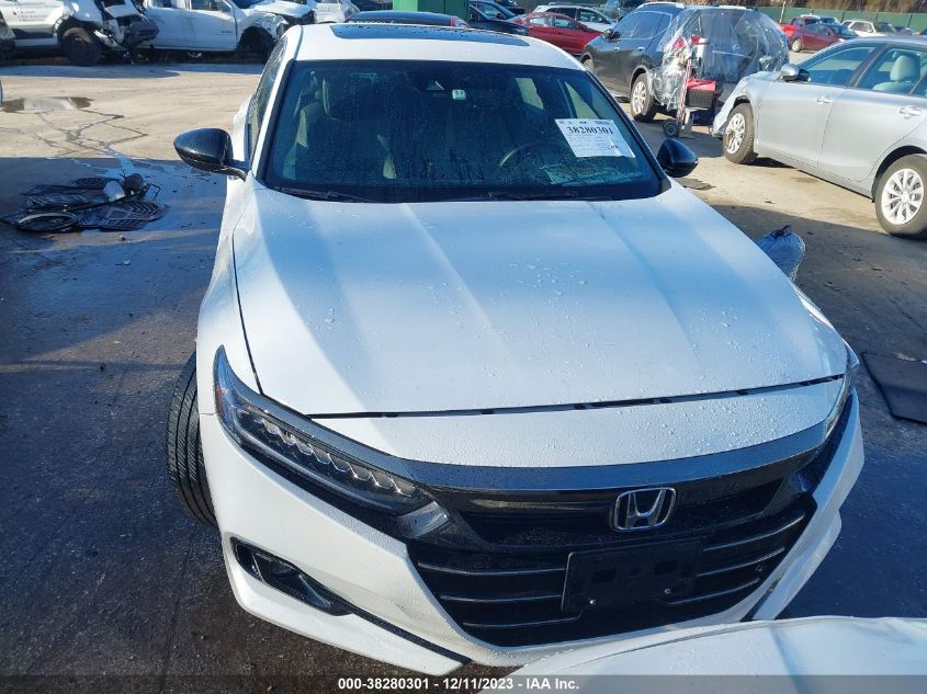 2021 HONDA ACCORD SPORT - 1HGCV2F34MA003996