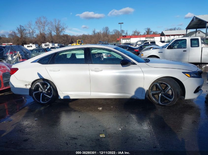 2021 HONDA ACCORD SPORT - 1HGCV2F34MA003996