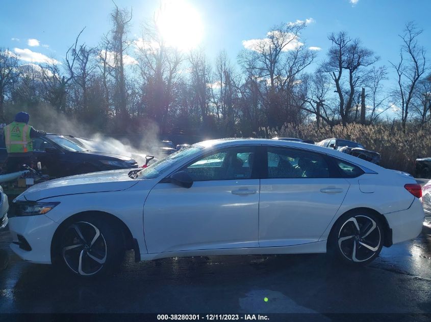2021 HONDA ACCORD SPORT - 1HGCV2F34MA003996