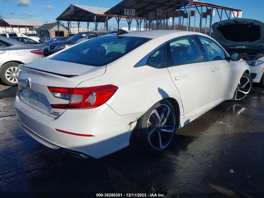 2021 HONDA ACCORD SPORT - 1HGCV2F34MA003996