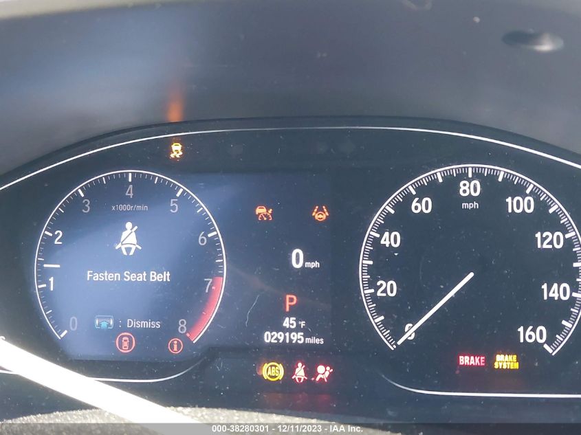 2021 HONDA ACCORD SPORT - 1HGCV2F34MA003996