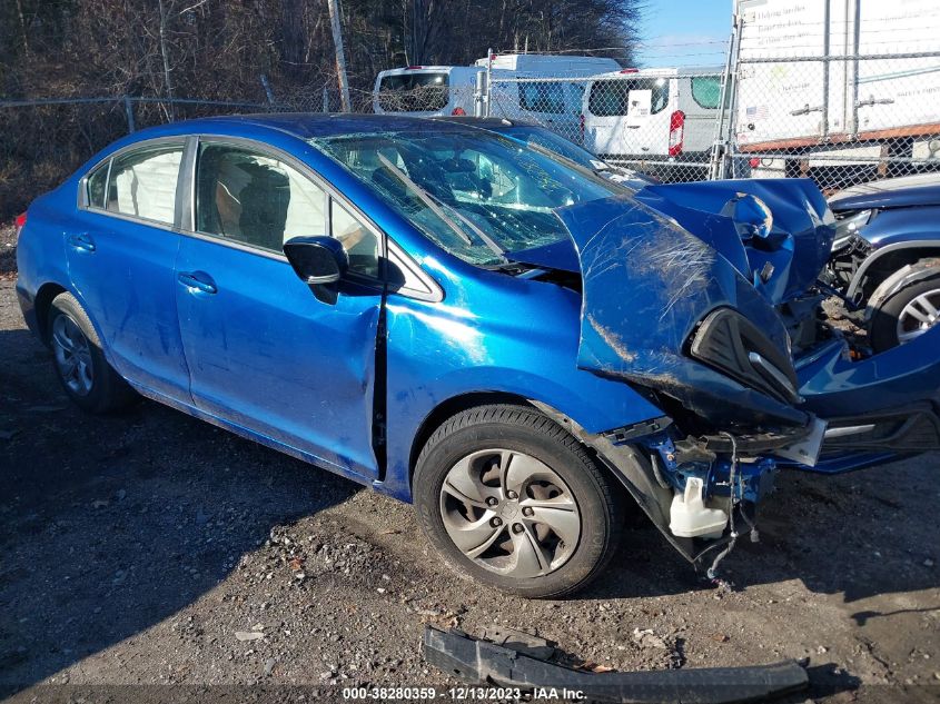 2015 HONDA CIVIC LX - 19XFB2F59FE234351