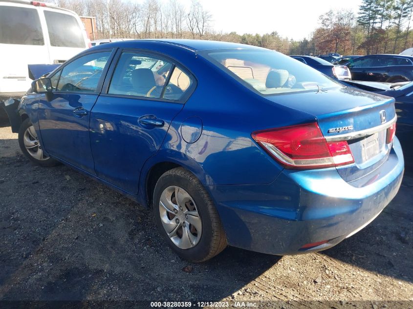 2015 HONDA CIVIC LX - 19XFB2F59FE234351