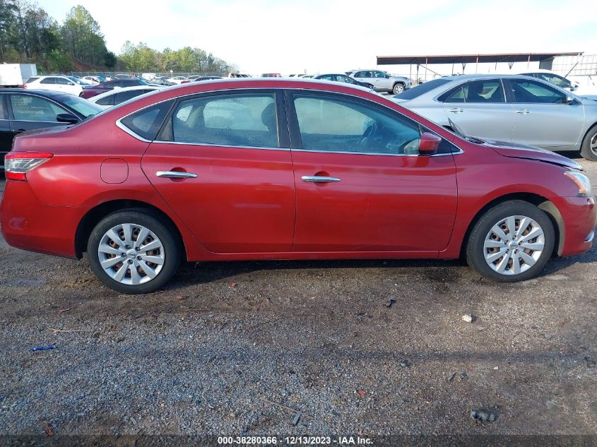 2015 NISSAN SENTRA FE+ S/S/SL/SR/SV - 3N1AB7AP4FY250782