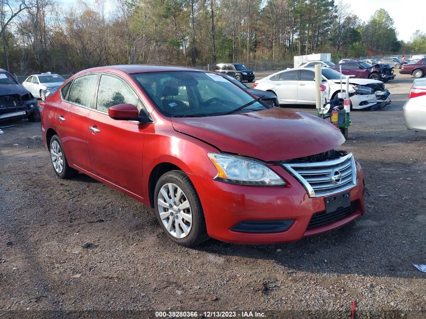 2015 NISSAN SENTRA FE+ S/S/SL/SR/SV - 3N1AB7AP4FY250782