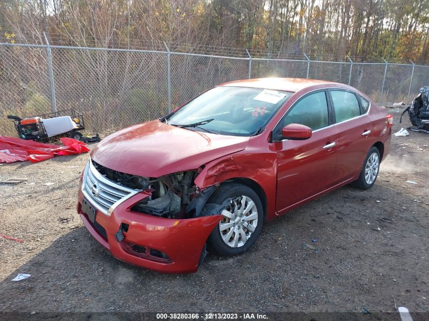 2015 NISSAN SENTRA FE+ S/S/SL/SR/SV - 3N1AB7AP4FY250782