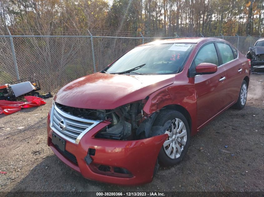 2015 NISSAN SENTRA FE+ S/S/SL/SR/SV - 3N1AB7AP4FY250782