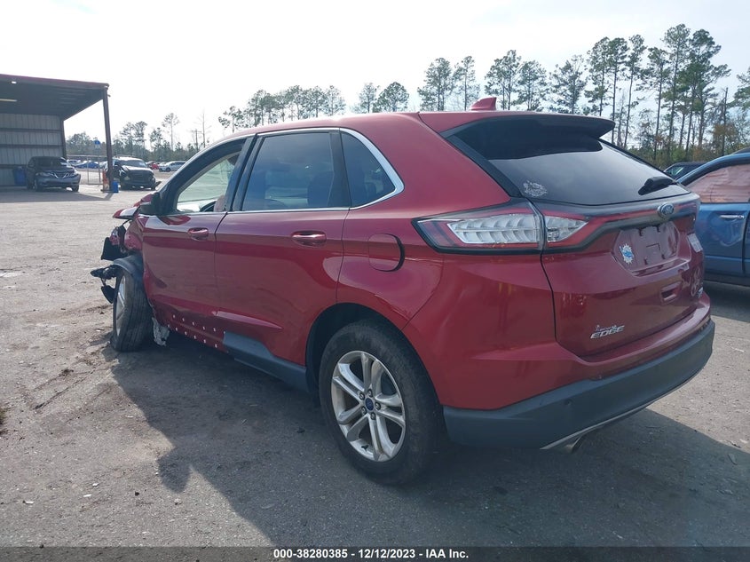 VIN 2FMPK4J95HBB25191 2017 FORD EDGE SEL