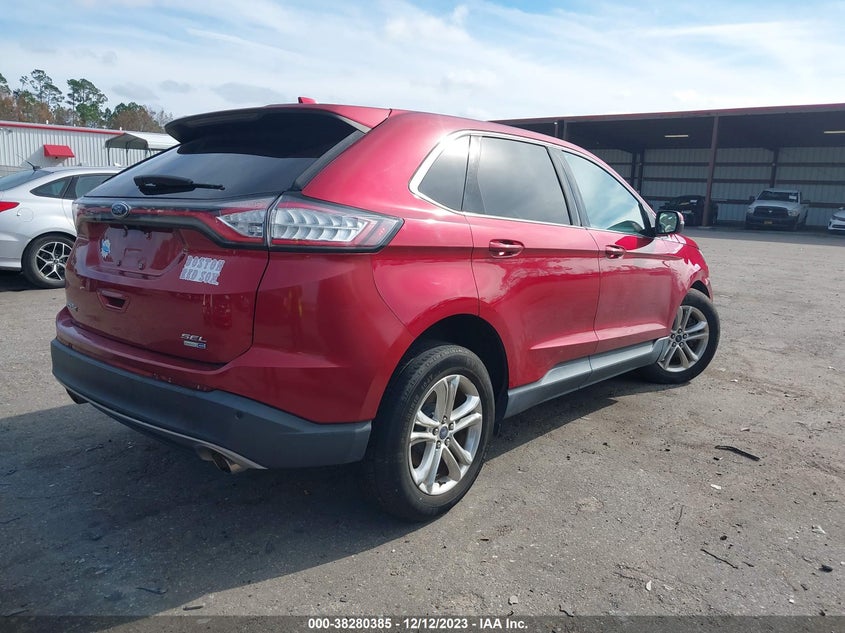 VIN 2FMPK4J95HBB25191 2017 FORD EDGE SEL