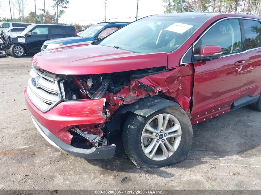 VIN 2FMPK4J95HBB25191 2017 FORD EDGE SEL