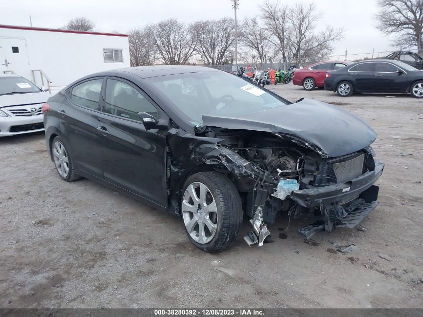 2013 HYUNDAI ELANTRA LIMITED - 5NPDH4AE2DH238307