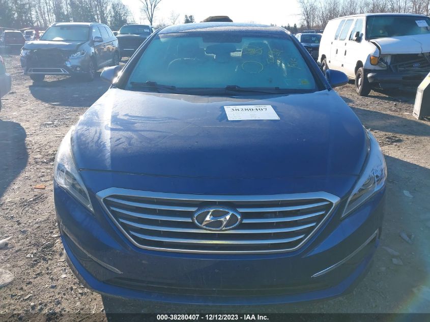 2015 HYUNDAI SONATA SE - 5NPE24AF9FH212191