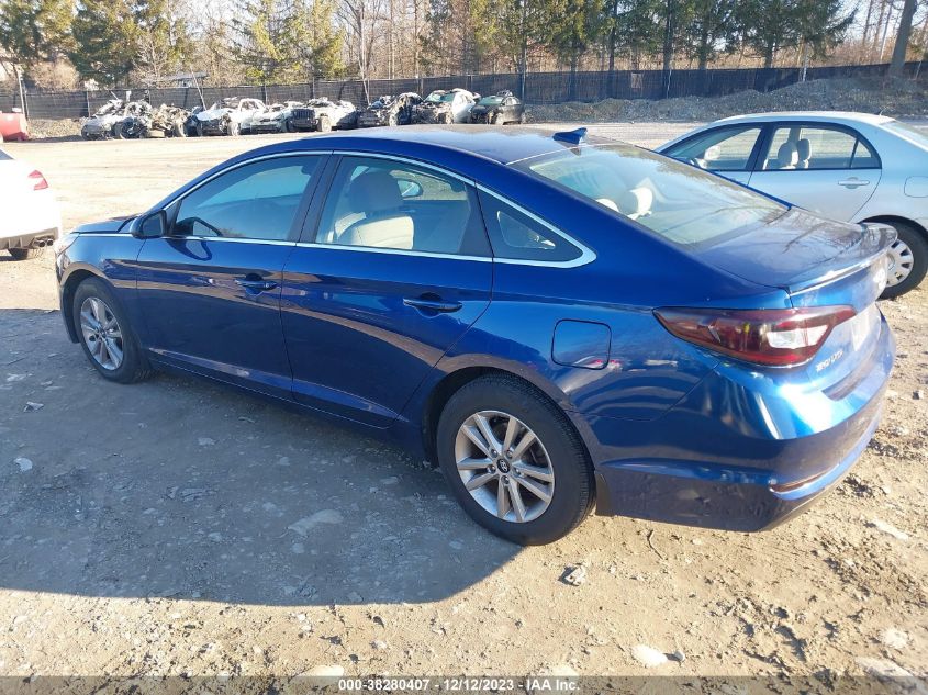 2015 HYUNDAI SONATA SE - 5NPE24AF9FH212191