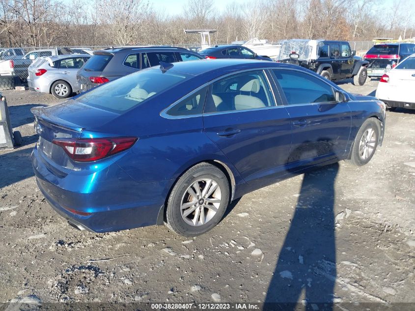 2015 HYUNDAI SONATA SE - 5NPE24AF9FH212191