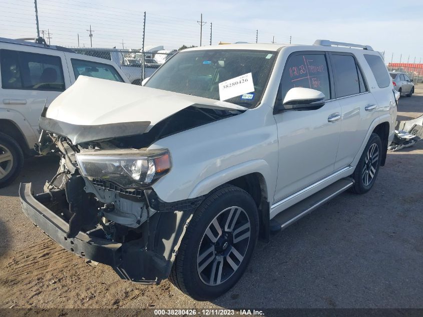 2016 TOYOTA 4RUNNER LIMITED - JTEBU5JR4G5353485
