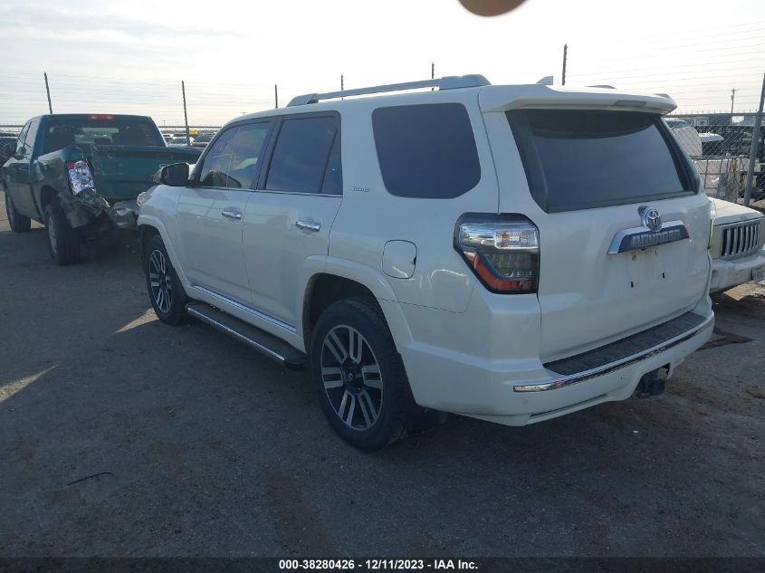 2016 TOYOTA 4RUNNER LIMITED - JTEBU5JR4G5353485