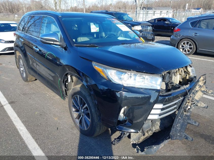 2018 TOYOTA HIGHLANDER SE/XLE - 5TDJZRFH9JS548945