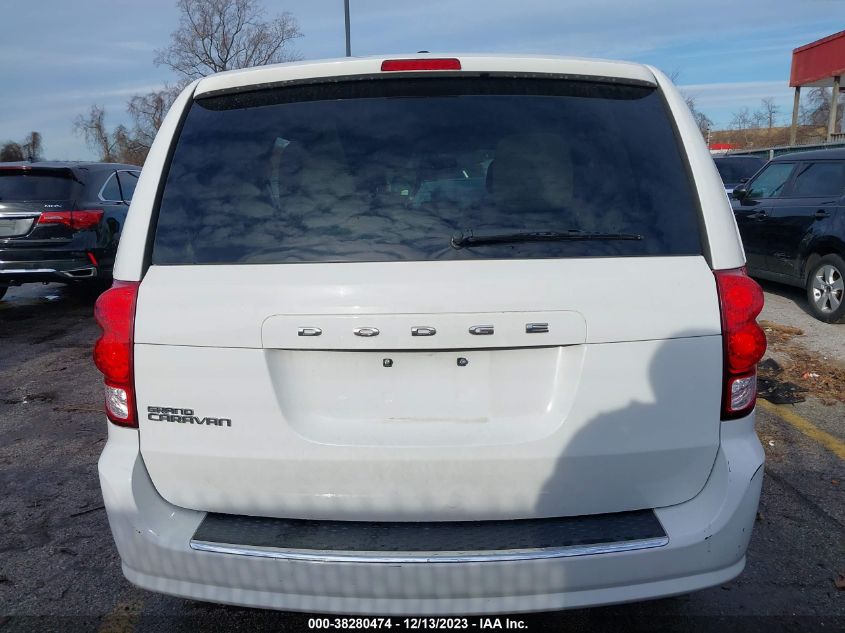 2016 DODGE GRAND CARAVAN SE - 2C4RDGBG6GR182589