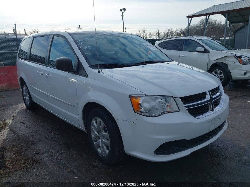 2016 DODGE GRAND CARAVAN SE - 2C4RDGBG6GR182589