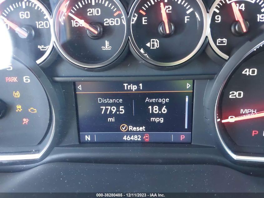 2022 CHEVROLET SILVERADO LTD K1500 LT - 3GCUYDED9NG146848