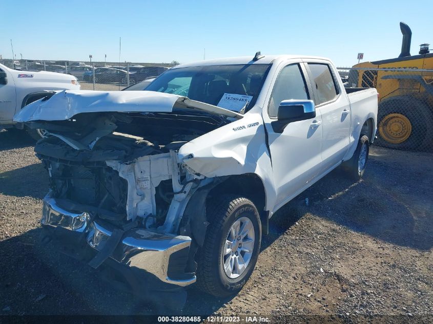 2022 CHEVROLET SILVERADO LTD K1500 LT - 3GCUYDED9NG146848
