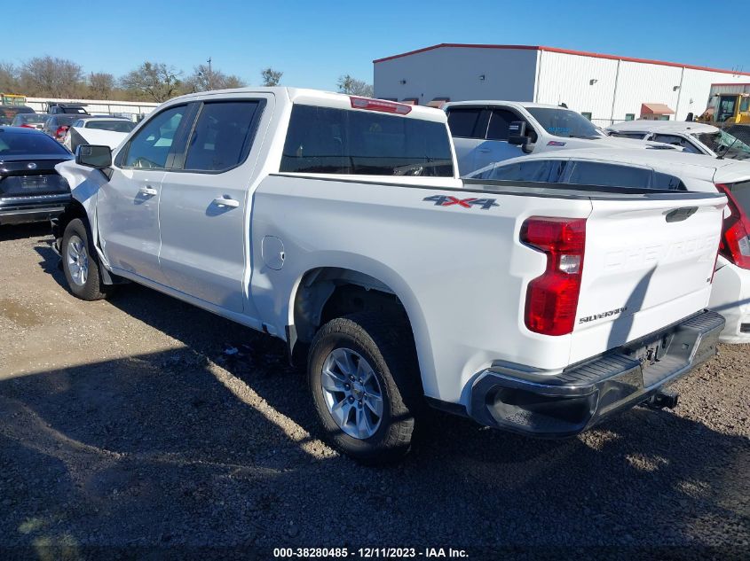 2022 CHEVROLET SILVERADO LTD K1500 LT - 3GCUYDED9NG146848