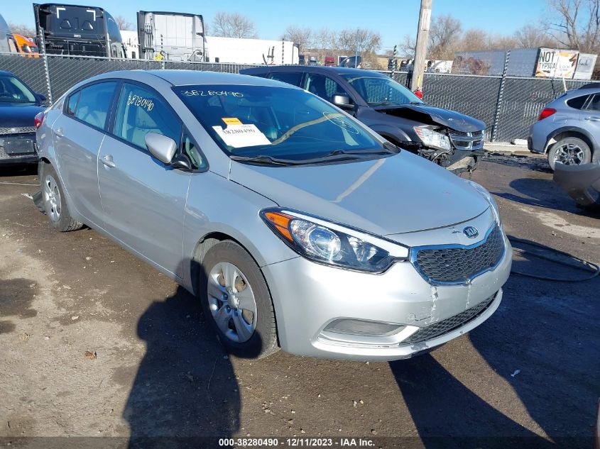 2015 KIA FORTE LX - KNAFK4A66F5433121