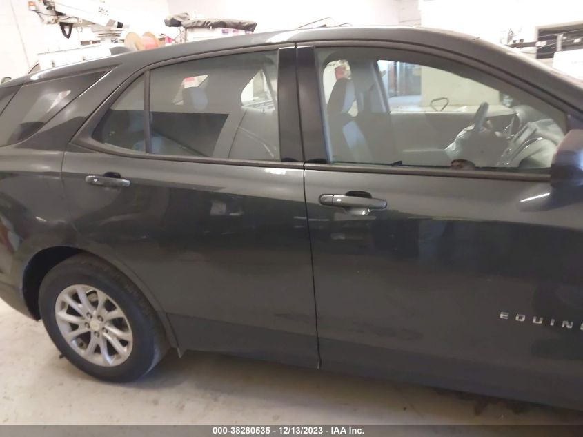 2019 CHEVROLET EQUINOX LS - 3GNAXHEV9KS585845