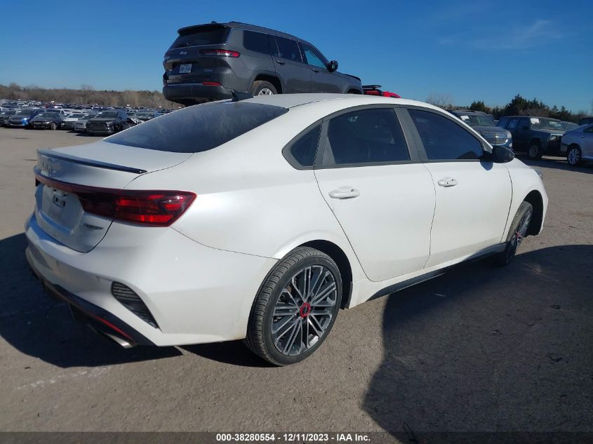 VIN 3KPF44AC7NE457014 2022 KIA FORTE GT
