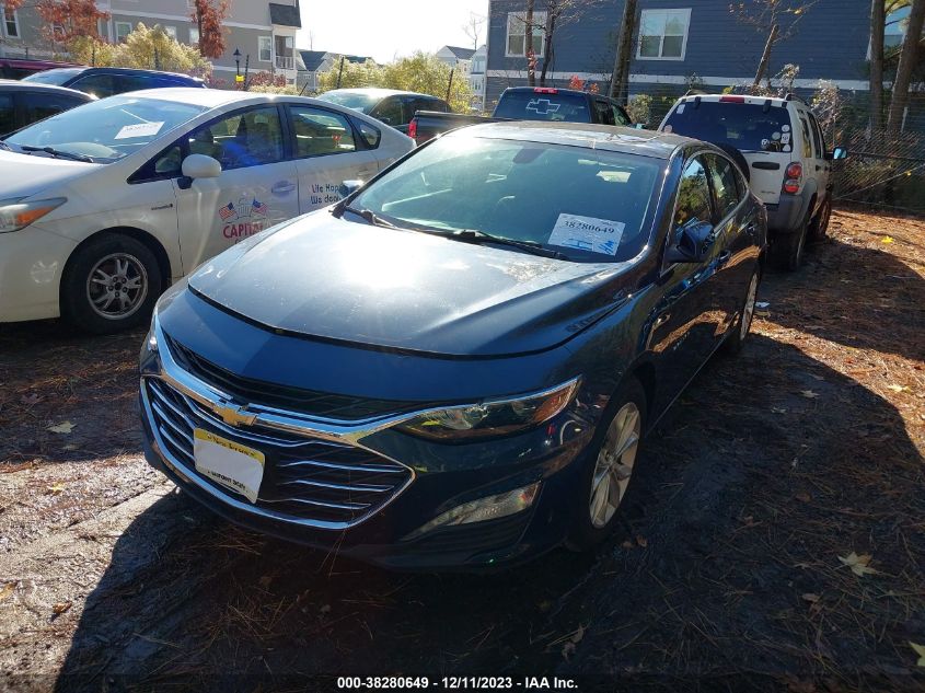 2021 CHEVROLET MALIBU LT - 1G1ZD5ST3MF031352