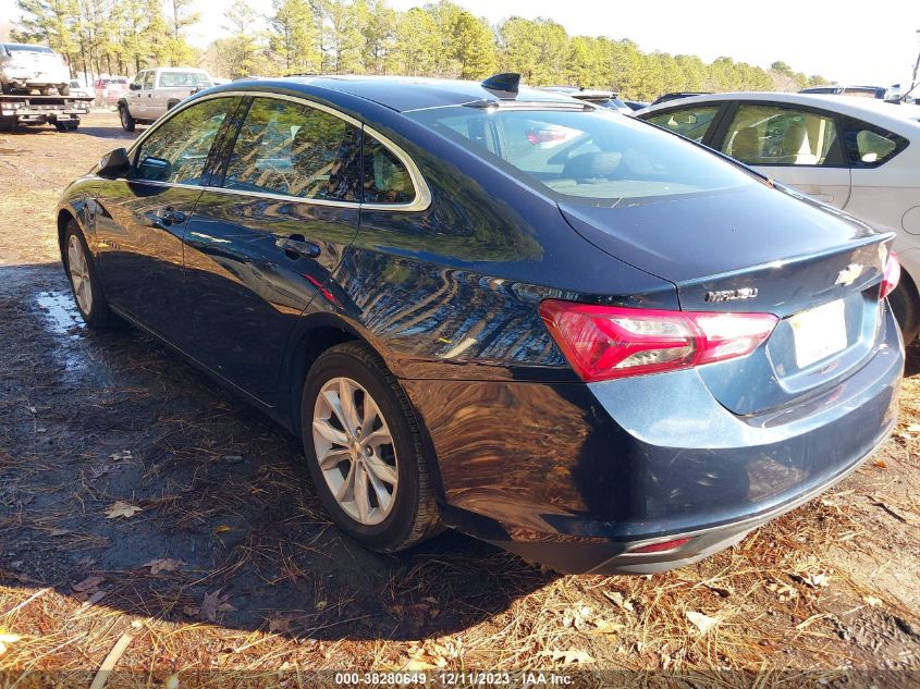 2021 CHEVROLET MALIBU LT - 1G1ZD5ST3MF031352