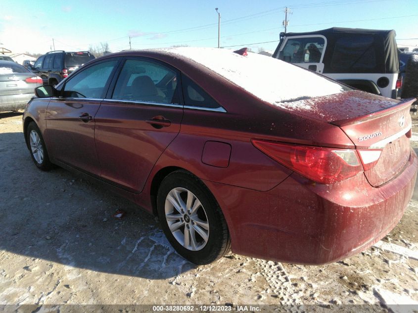 2013 HYUNDAI SONATA GLS - 5NPEB4AC1DH705530