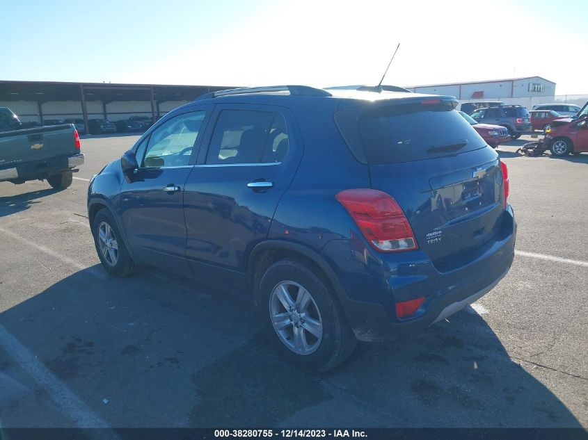2019 CHEVROLET TRAX LT - 3GNCJLSB5KL299489
