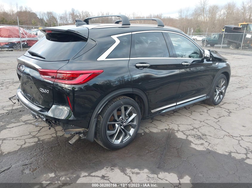 VIN 3PCAJ5EB9PF124126 2023 INFINITI QX50 SENSORY
