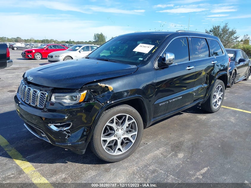 VIN 1C4RJECG1LC320456 2020 JEEP GRAND CHEROKEE OVERLAND