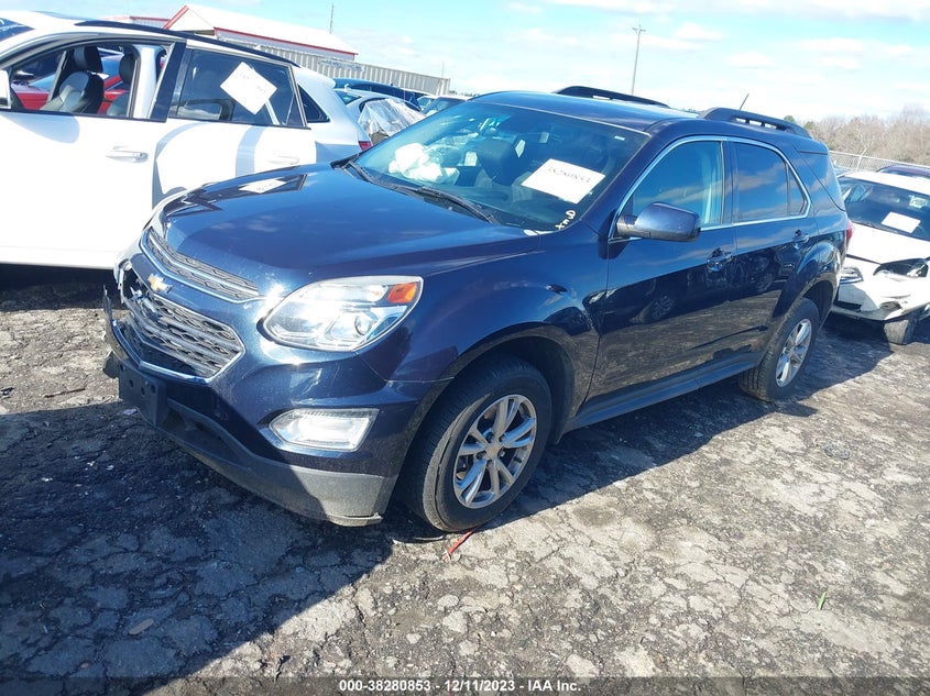 VIN 2GNALCEK2H1617396 2017 CHEVROLET EQUINOX LT