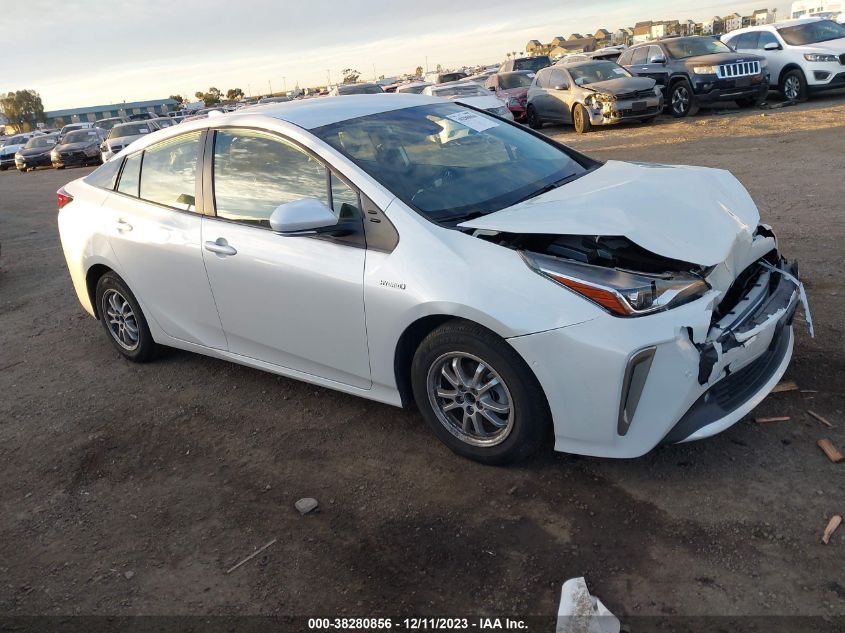 2021 TOYOTA PRIUS XLE - JTDL9MFU3M3025905