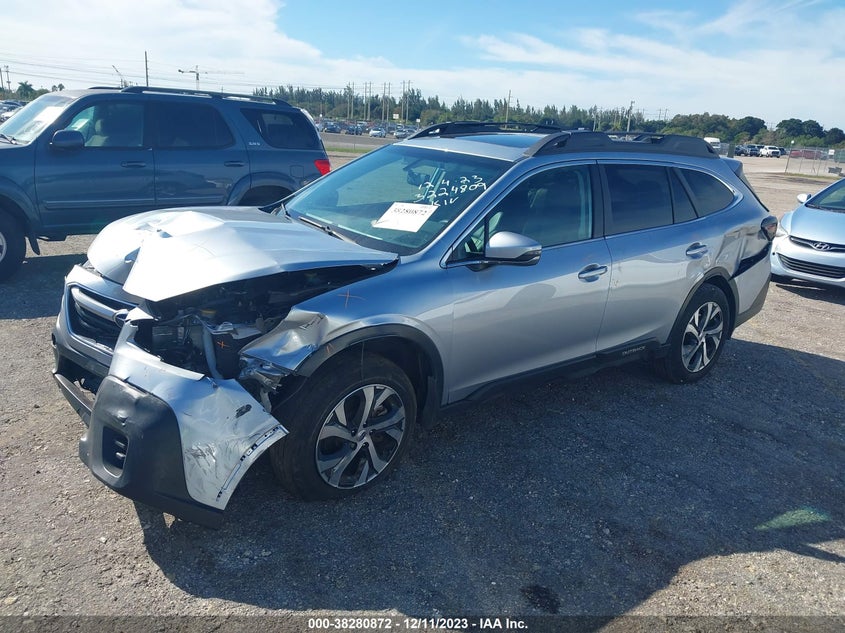 VIN 4S4BTANC3N3224809 2022 SUBARU OUTBACK LIMITED