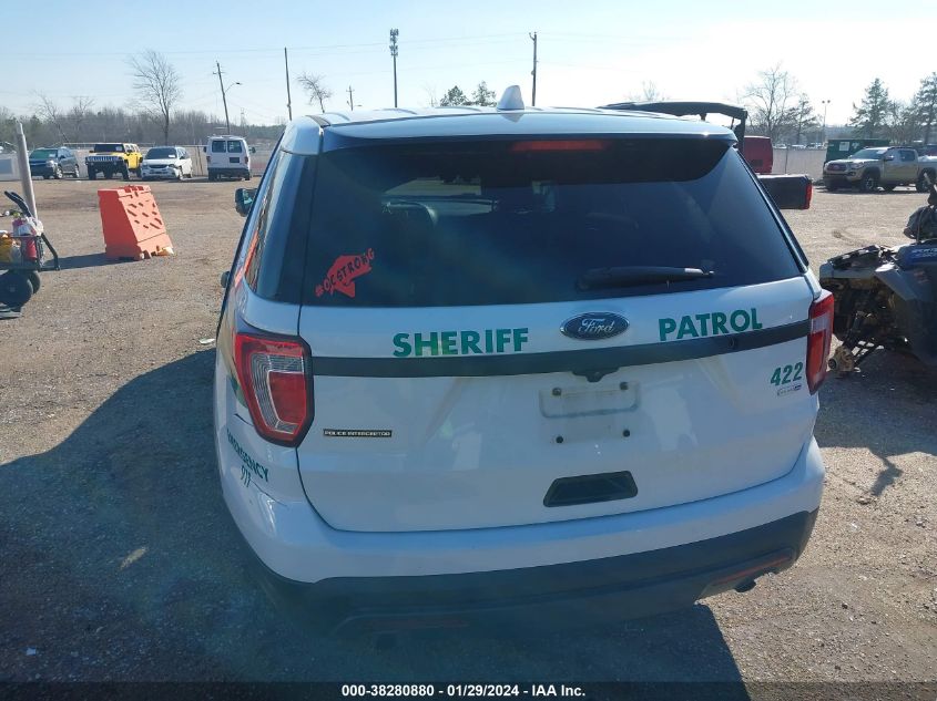 2017 FORD UTILITY POLICE INTERCEPTOR 1FM5K8AR0HGB54315