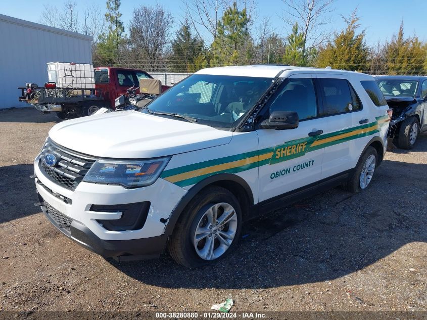 2017 FORD UTILITY POLICE INTERCEPTOR 1FM5K8AR0HGB54315