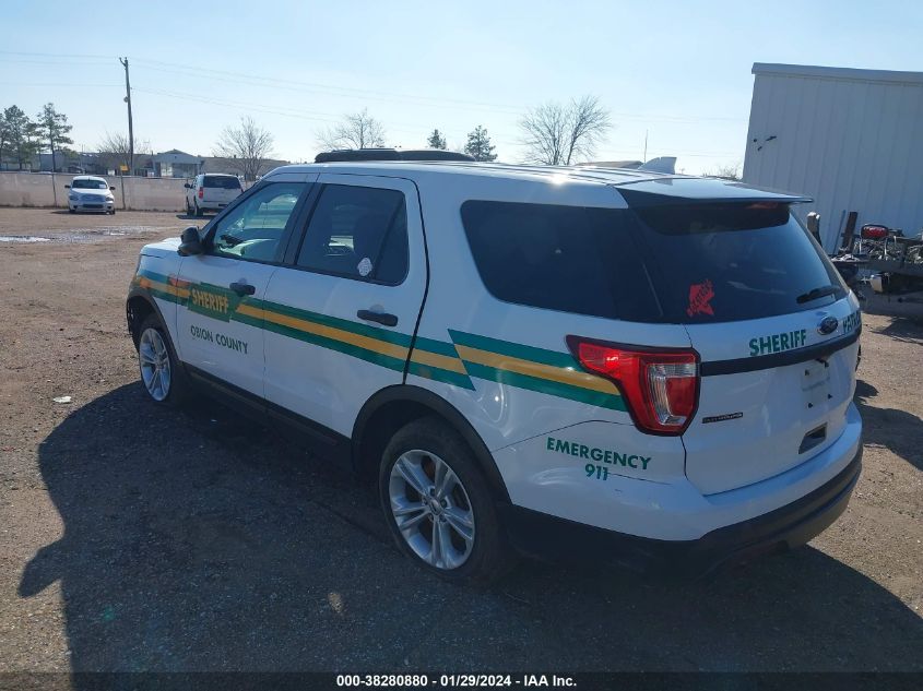 2017 FORD UTILITY POLICE INTERCEPTOR 1FM5K8AR0HGB54315