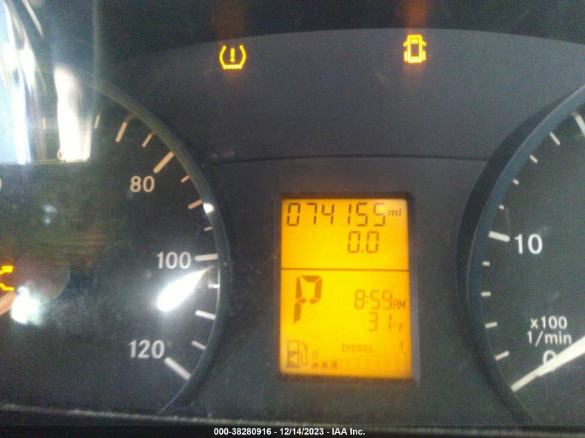 2013 MERCEDES-BENZ SPRINTER 2500 NORMAL ROOF - WD3PE7CC8D5791119