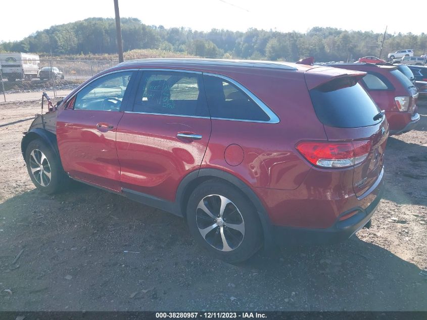 2017 KIA SORENTO EX - 5XYPH4A52HG229794