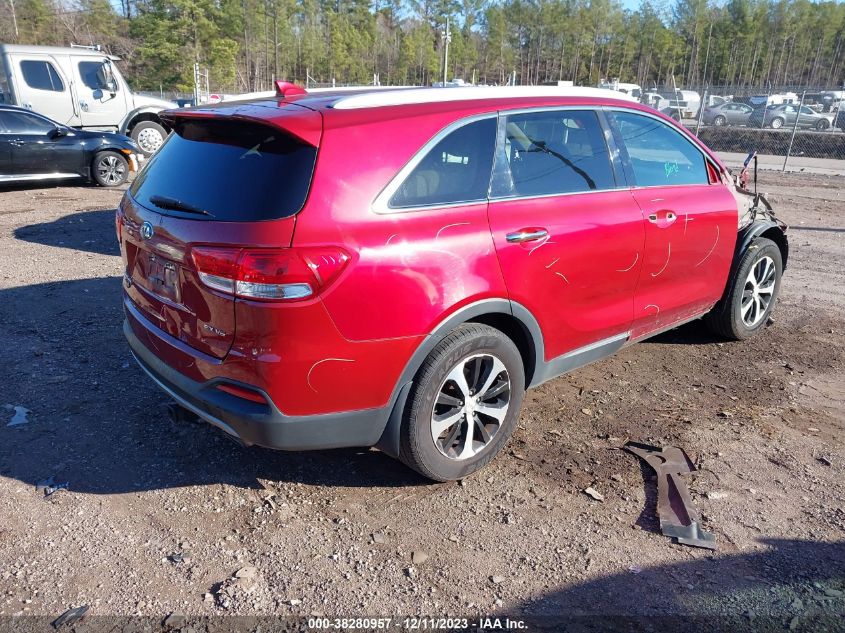 2017 KIA SORENTO EX - 5XYPH4A52HG229794