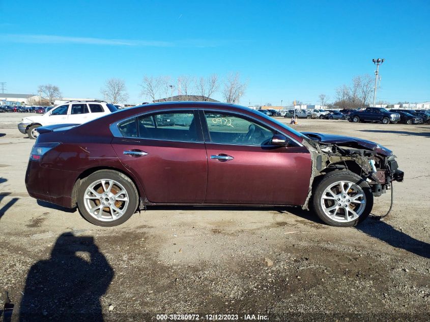 2014 NISSAN MAXIMA S/SV - 1N4AA5AP0EC464783