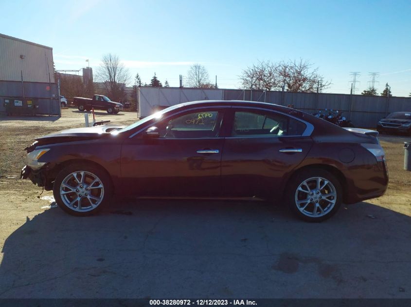 2014 NISSAN MAXIMA S/SV - 1N4AA5AP0EC464783