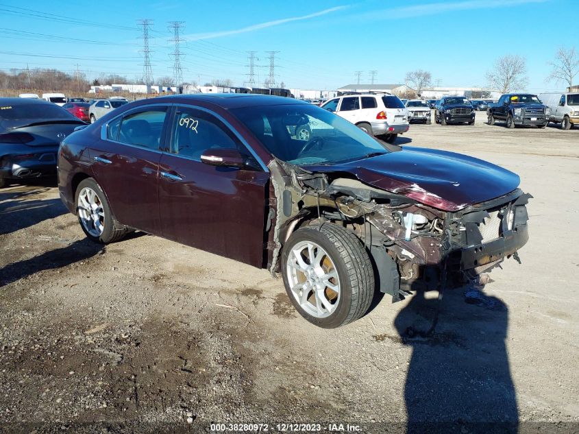 2014 NISSAN MAXIMA S/SV - 1N4AA5AP0EC464783